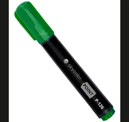 Marcador Permanente Verde 