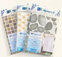 Cortina Baño Eliplast Simple ART 010.