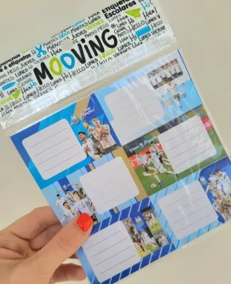 Etiquetas Mooving x6