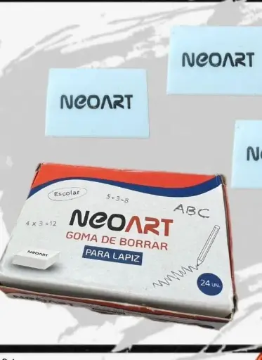 Goma de Borrar NeoArt x3