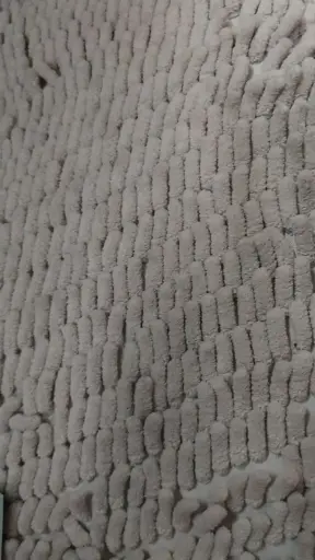 Alfombra Shaggy Gris Claro