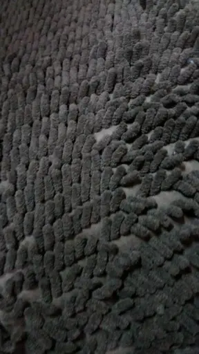 Alfombra Shaggy Negro 