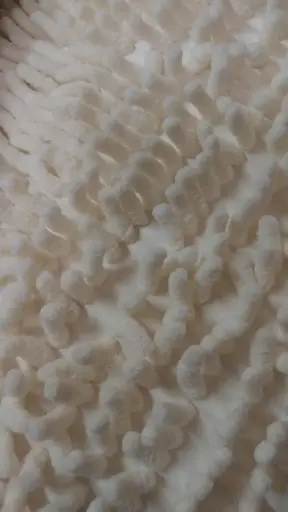 Alfombra Shaggy Crudo