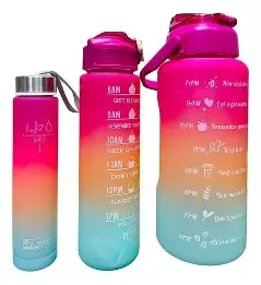 Botellas x 3 