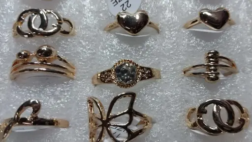 Anillo Dorado Cada Uno