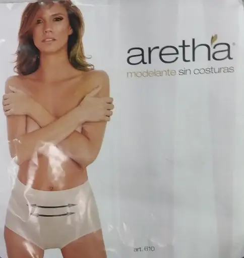 Bombacha Modeladora Sin Costura Aretha Negro