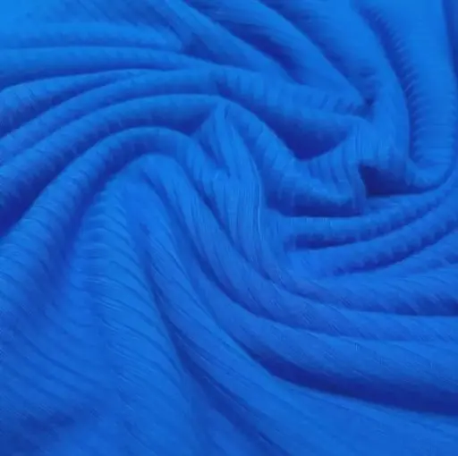 Morley Liso Lineas Finas Y Anchas Azul