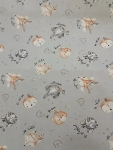 Gabardina Estampada