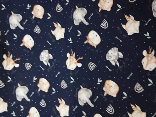 Gabardina Estampada