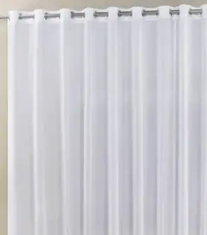 Cortina Raffia Larga Blanca