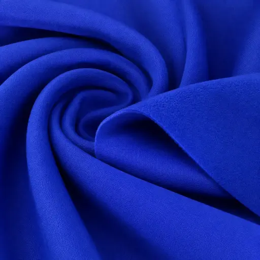 Acetato Frizado Deportivo AZUL FRANCIA 1,60Mts Ancho Rinde 2.5Mts