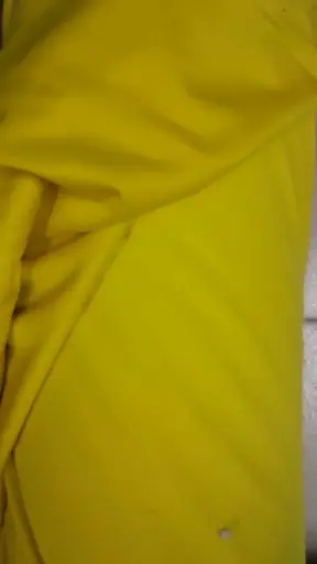 Acetato Frizado Deportivo AMARILLO 1,60Mts Ancho Rinde 2.5Mts