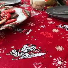 Mantel Navideño Mickey 2 mts 