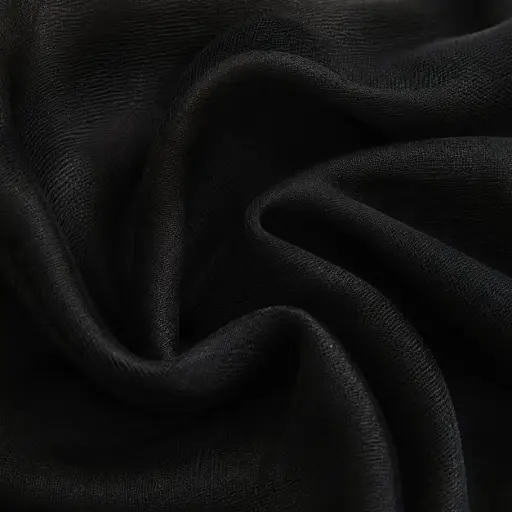 Gasa Muselina Lisa Negro 