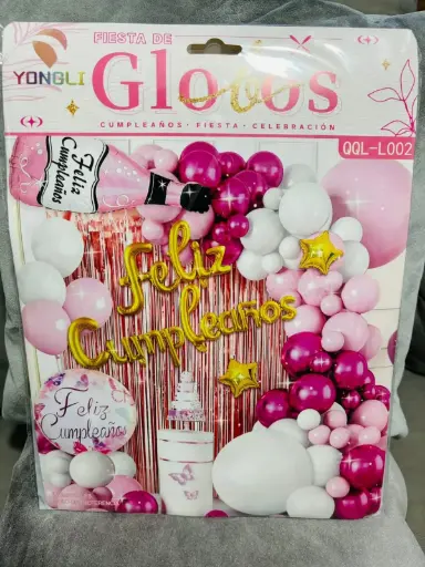 Kit Globo FELIZ CUMPLEAÑOS 