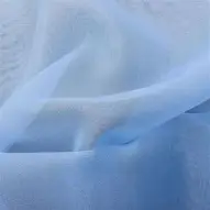 Voile De Cortina Liso Celeste 3 Mts