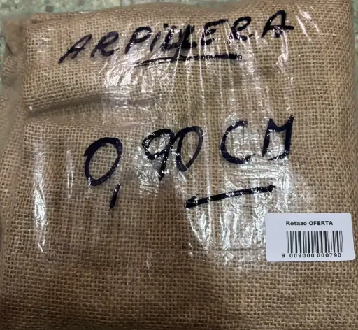 Retazo Arpillera 0.90 x 1.00 (Aprox) 