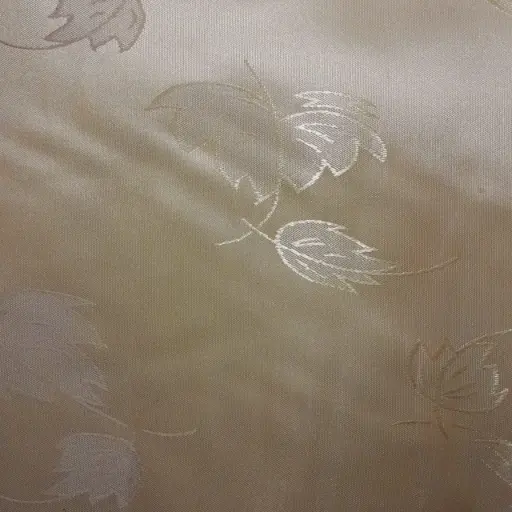 Brocato De 1.50 Mts Ancho Dorado Hojas 