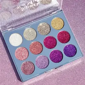 Paleta Glitters x9 sombras