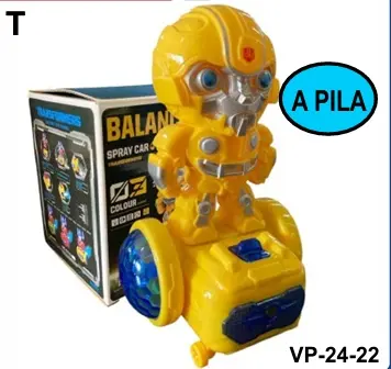 Robot a Pila C/Luz y Sonido